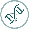 DNA helix mutations icon